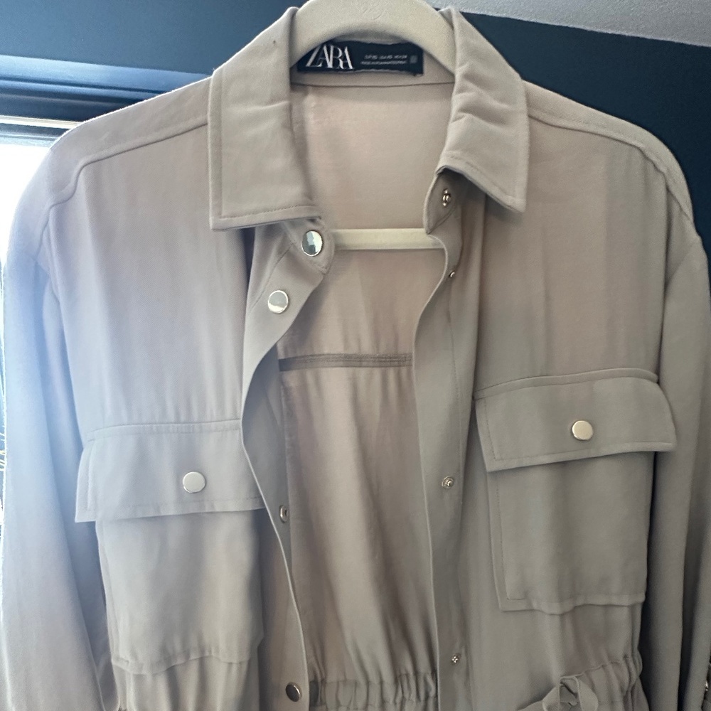 ZARA canvas Jacket